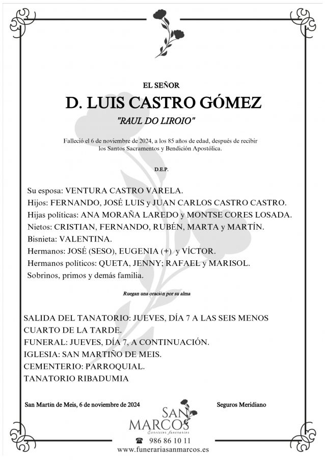 Luis Castro Gómez