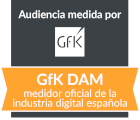 Certificado bajo medición GfK DAM